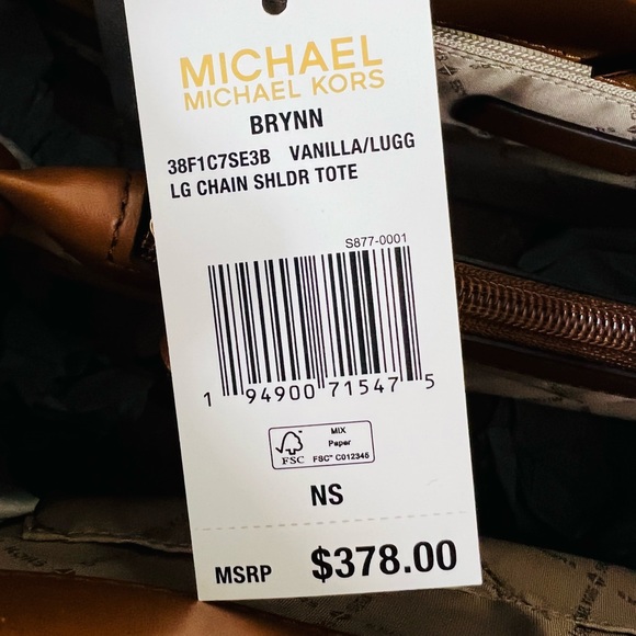 Michael Kors Brynn Large Chain Shoulder Tote - Picture 8 of 12